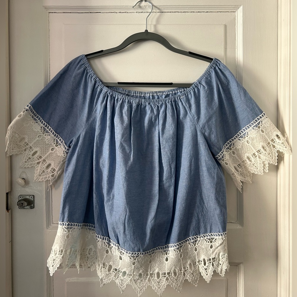 Light Denim Top